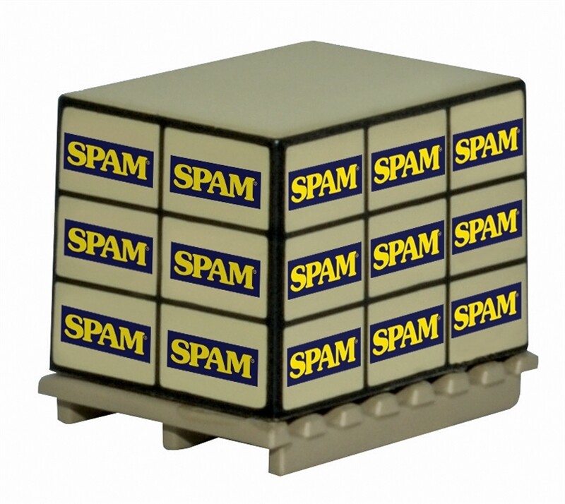 Oxford Diecast 76ACC010 Accessories Pallet Load Spam