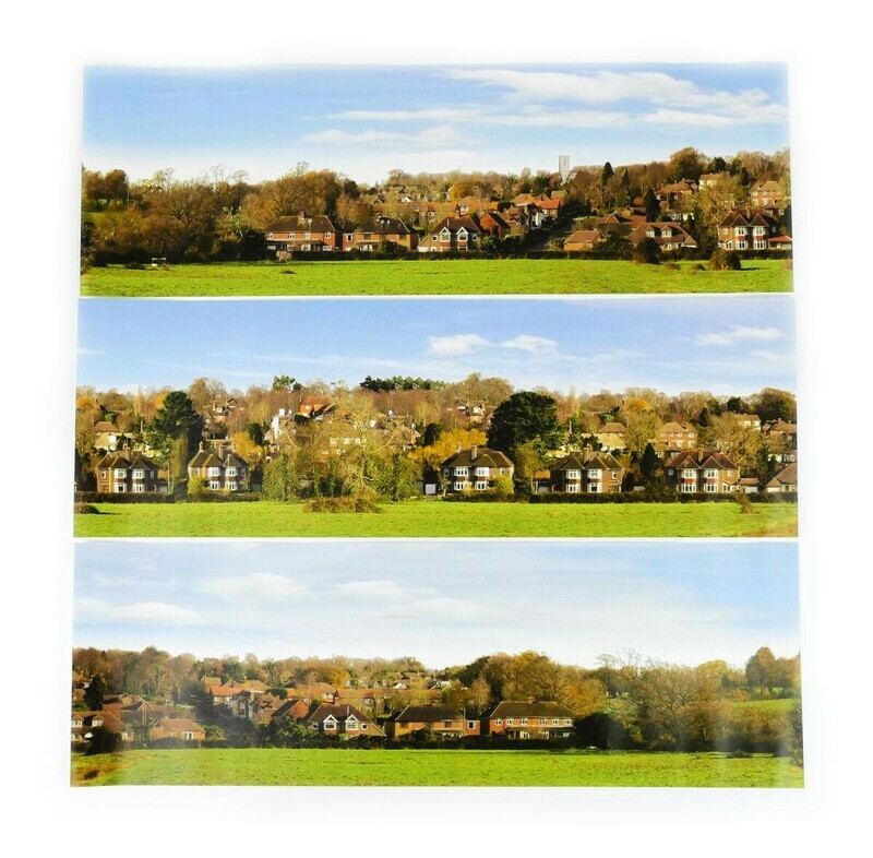 Gaugemaster GM754 Village Backscene ( Small )