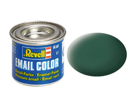 Revell Enamel Color, Dark Green, Matt, 14ml