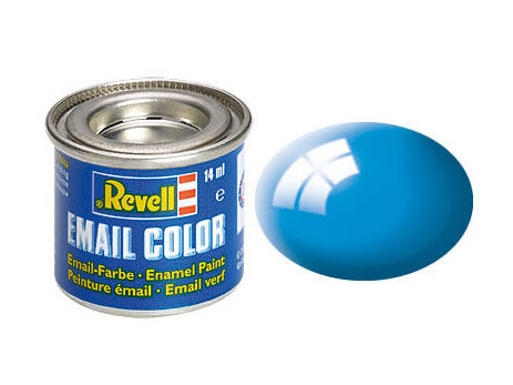 Revell Enamel Color, Light Blue, Gloss, 14ml, RAL 5012