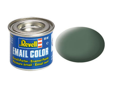 Revell Enamel Color, Greenish Grey, Matt, 14ml, RAL 7009