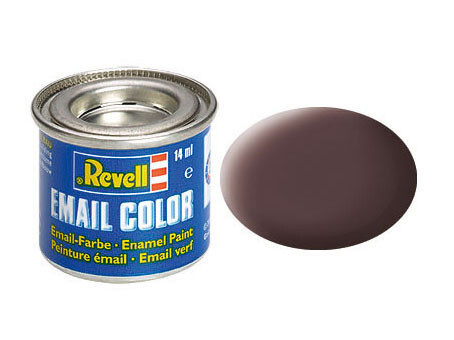 Revell Enamel Color, Leather Brown, Matt, 14ml, RAL 8027