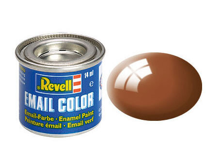 Revell Enamel Color, Mud Brown, Gloss, 14ml, RAL 8003