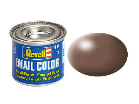Revell Enamel Color, Brown, Silk, 14ml, RAL 8025