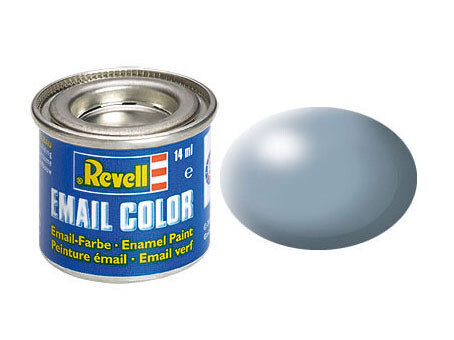 Revell Enamel Color, Grey, Silk, 14ml, RAL 7001