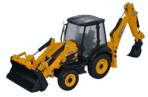 Oxford Diecast 763CX001 JCB 3CX ECO Backhoe Loader