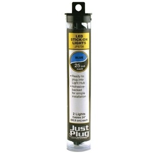 Just Plug JP5738 Blue Stick-on LED Lights
