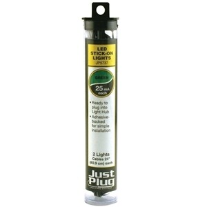 Just Plug JP5737 Green Stick-on LED Lights