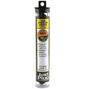 Just Plug JP5736 Orange Stick-on LED Lights