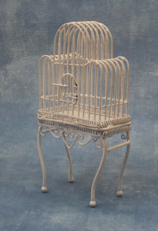 Large White Birdcage