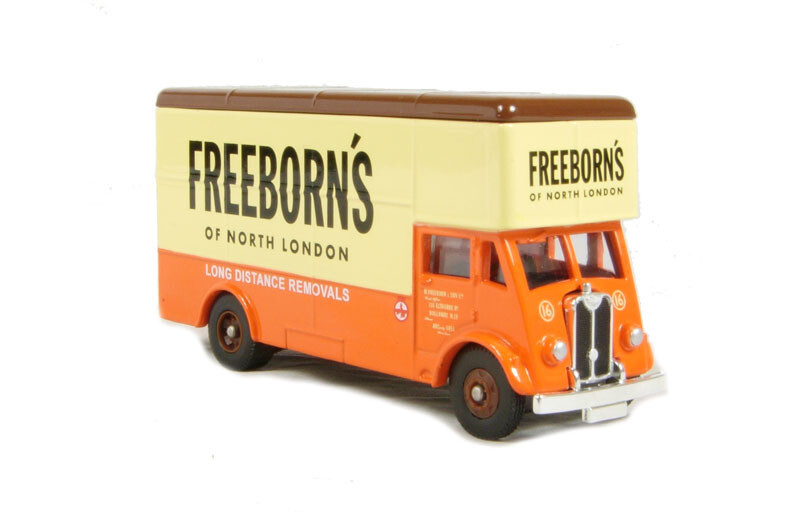 Corgi Trackside DG146018 GUY Pantechnicon - Freeborn's Removals
