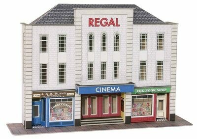 Metcalfe PO206 Low Relief cinema & Shops Kit