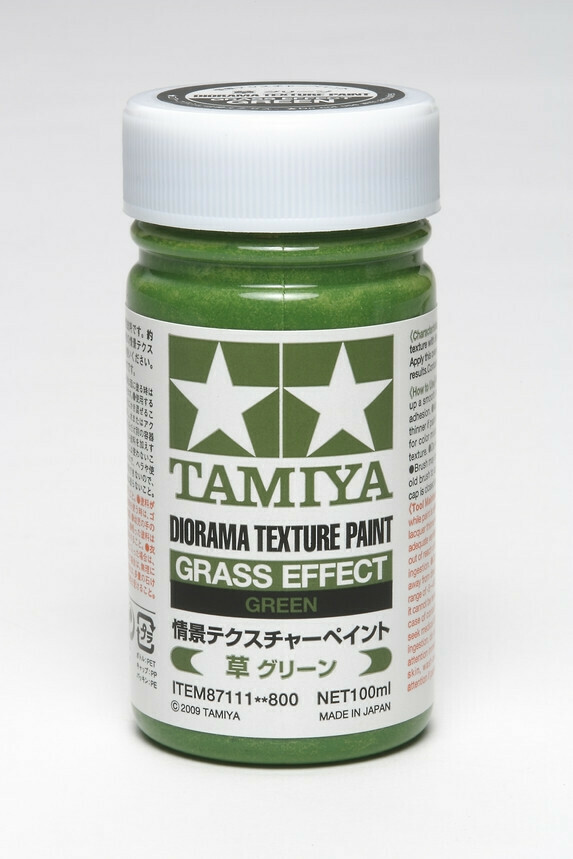 Tamiya 87111 Diorama Texture Paint Grass Effect Green