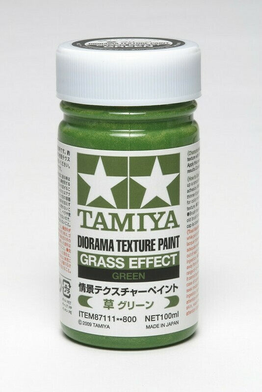 Tamiya 87111 Diorama Texture Paint Grass Effect Green