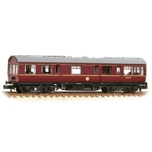 Graham Farish 374-876 LMS 50ft Inspection Saloon BR Maroon