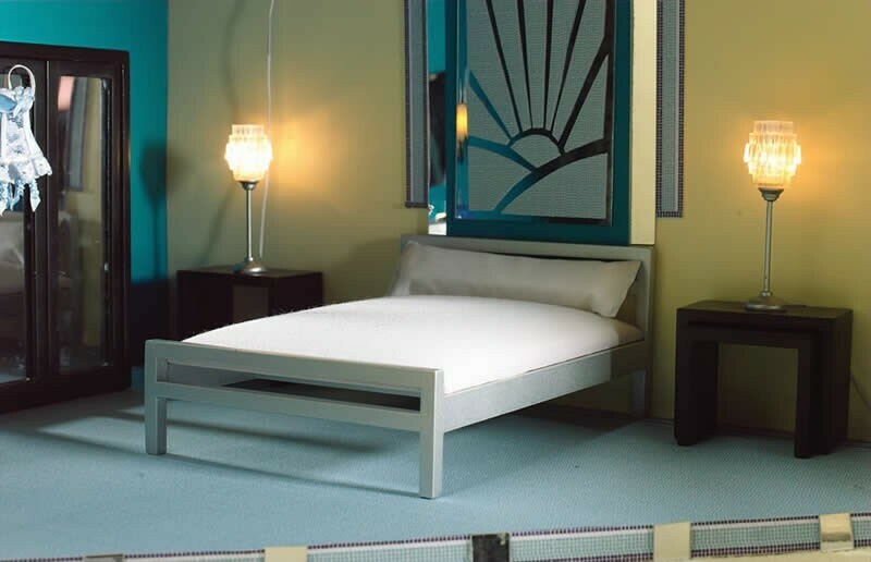 'Chrome' Double Bed