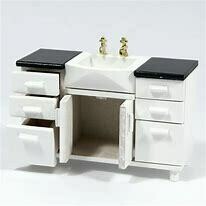 MODERN WHITE SINK UNIT