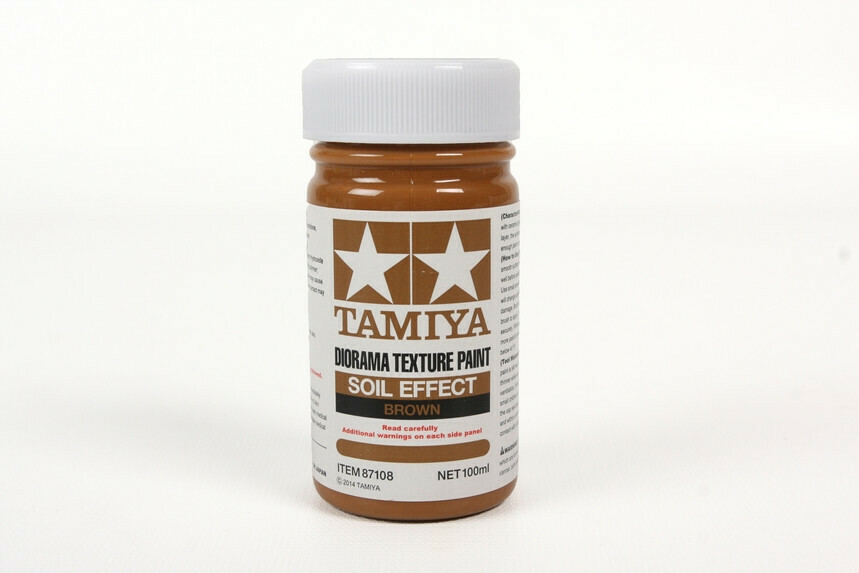 Tamiya Diorama Texture Paint Soil Effect Brown