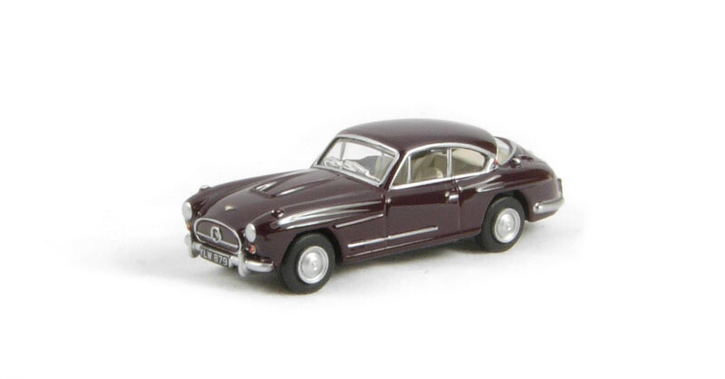 Oxford Diecast 76JEN001 Imperial Crimson Jensen 541R