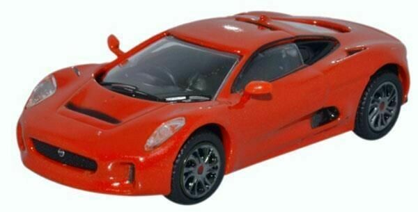 Oxford Diecast 76JCX75002 Jaguar C-X75 Prototype Orange