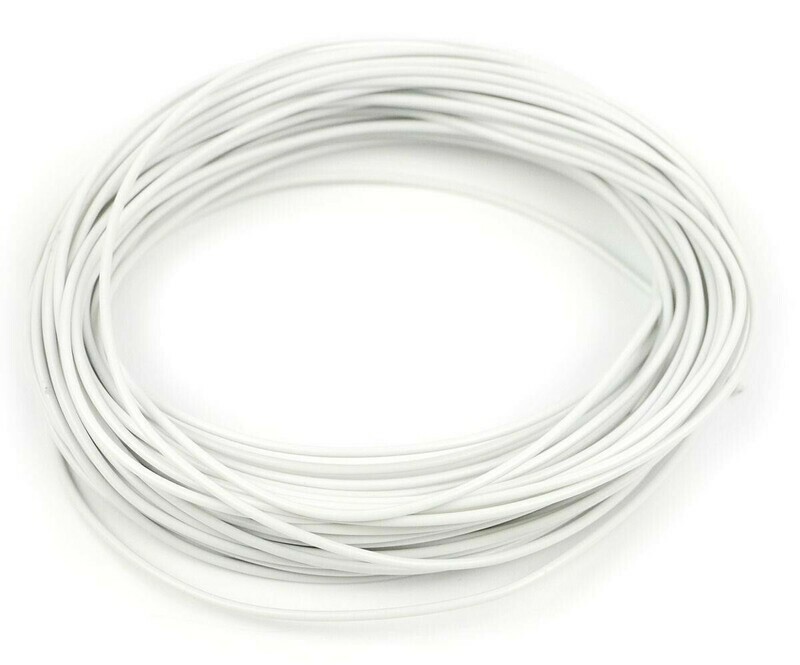 Gaugemaster GM11W White Wire (7x0.2mm) 10m