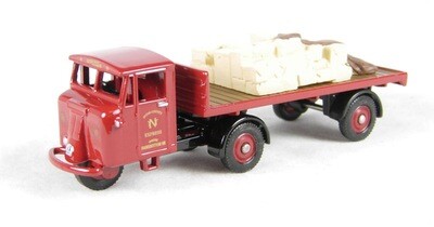 Corgi Trackside DG199011 Scammell Mechanical Horse Flatbed/Load - TNT Inter County Express