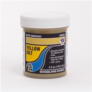 Woodland Scenics CW4535 Yellow Silt Water Undercoat