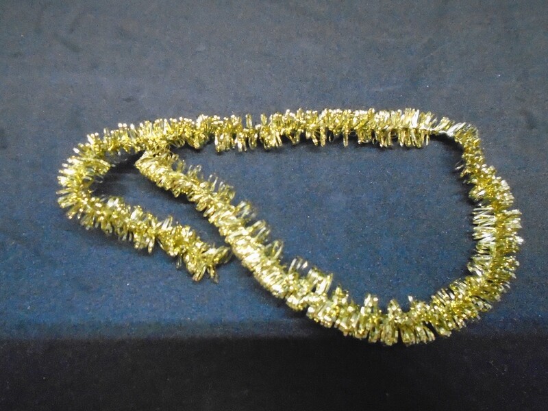 CHRISTMAS GOLD GARLAND