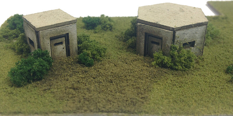 Metcalfe PN820 Type 22 and Type 26 Pillboxes Kit