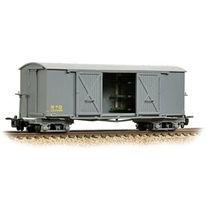 Bachmann 393-025 Bogie Covered Ambulance Van WD Grey