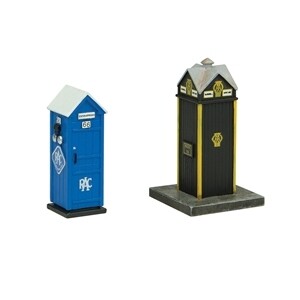 Bachmann 44-585 Roadside Rescue Phone Boxes