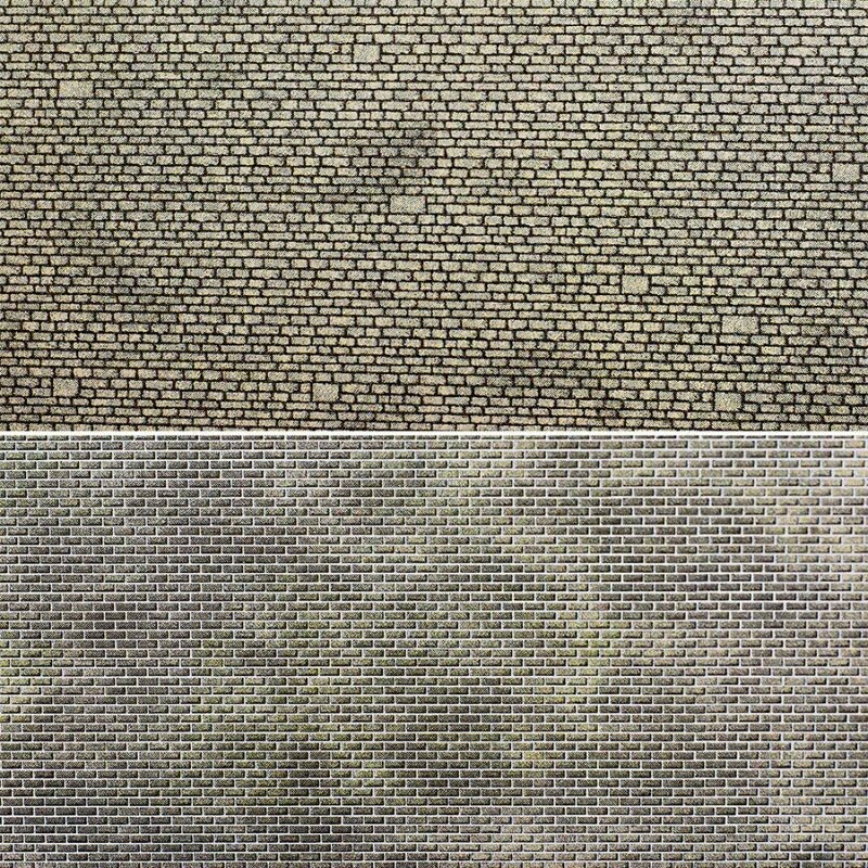 Metcalfe PN902 Mixed Stonework Sheets