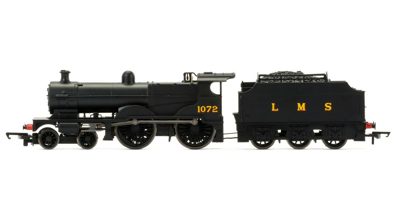 Hornby  R3276 RailRoad, LMS, Class 4P Compound with Fowler Tender, 4-4-0, 1072 - Era 3