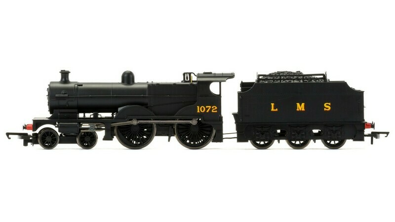 Hornby  R3276 RailRoad, LMS, Class 4P Compound with Fowler Tender, 4-4-0, 1072 - Era 3