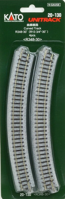 Kato 20-130 Curved Track 30 Degrees