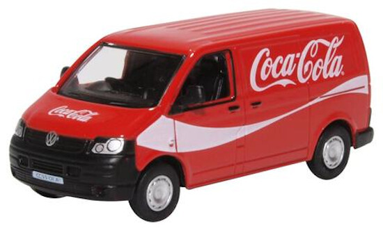 Oxford Diecast 76T5V003CC VW T5 Van Coca Cola