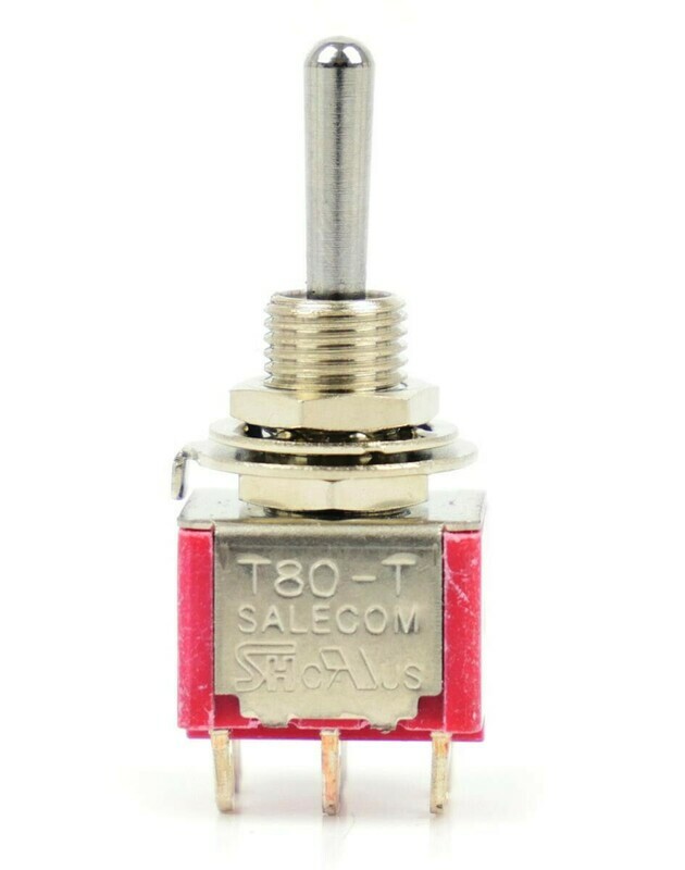 Gaugemaster GM505 DPDT Centre Off Mini Toggle Switch