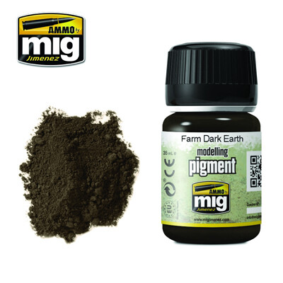 Ammo Mig Farm Dark Earth Pigment