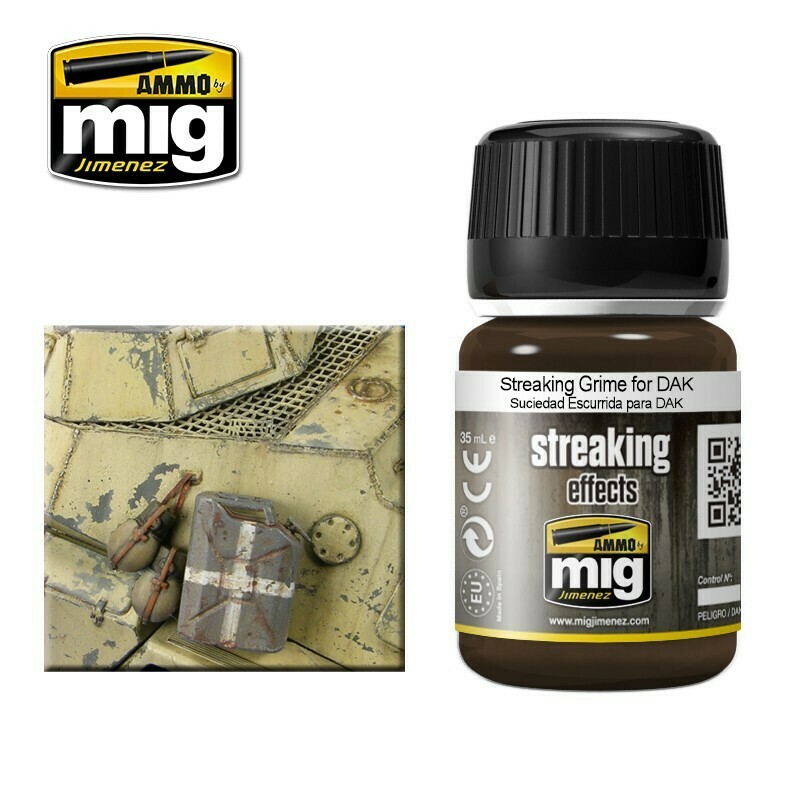 Ammo Mig Streaking Grime for DAK