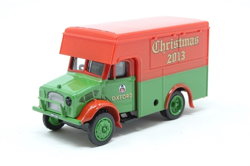 Oxford Diecast 76BD015 Bedford OX 30cwt Van Xmas 2013