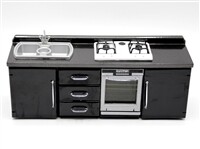 MODERN ALL IN ONE KITCHEN UNIT