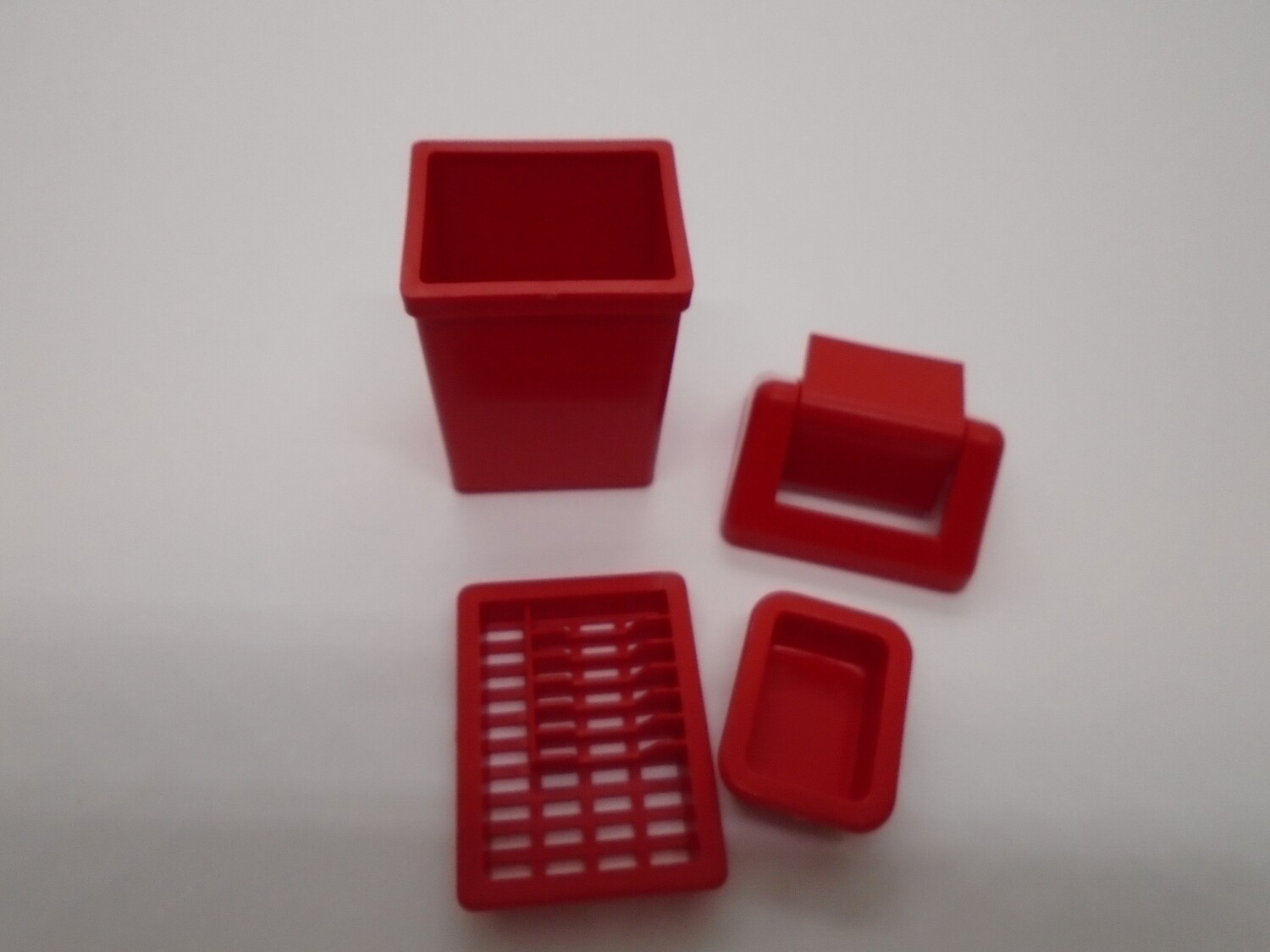 MODERN KITCHEN SET IN RED