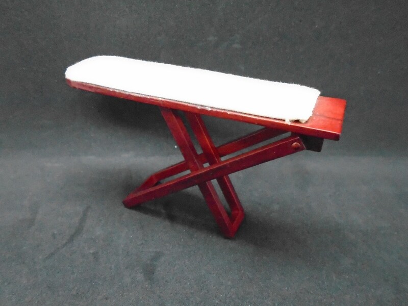 MAHOGANY IRONING BOARD
