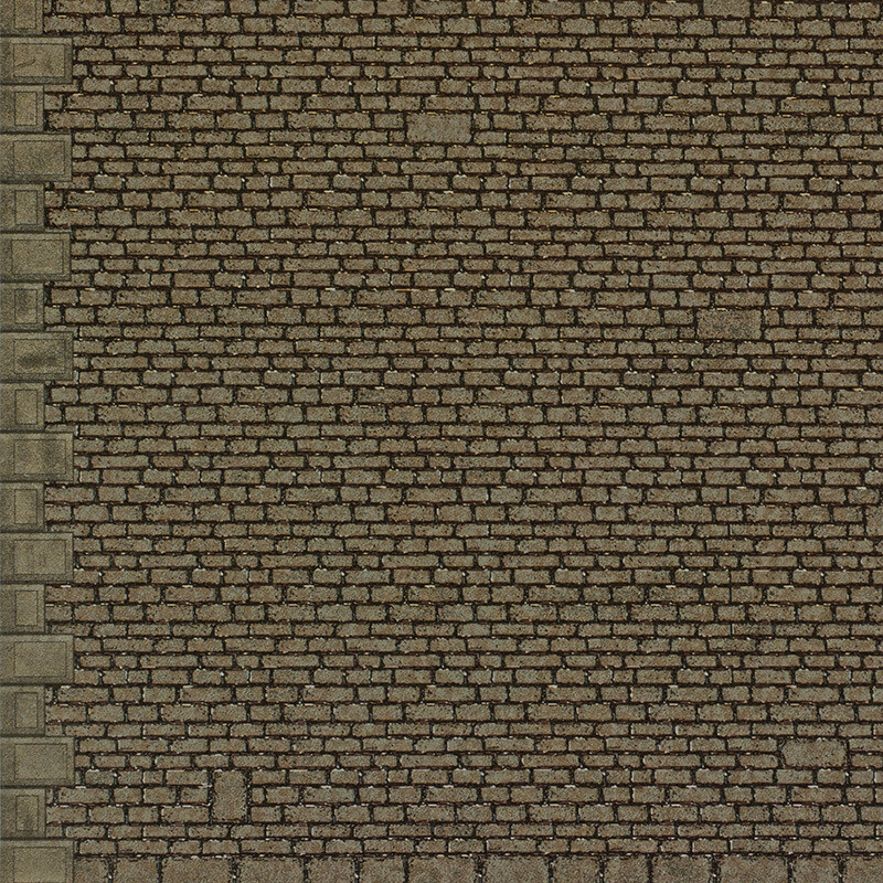 Metcalfe MO058 Semi Cut Stonework B1 Style Sheets