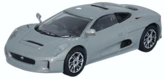 Oxford Diecast 76JCX75001 Jaguar CX75 Silver