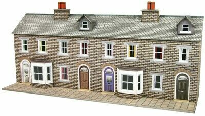 Metcalfe PN175 Terraced House Fronts - Stone Kit