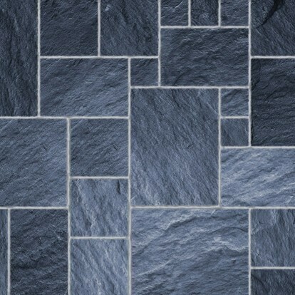 A3 Embossed Dark Slate Floor Tiles