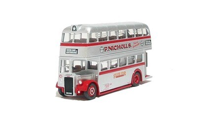 EFE 31101 Leyland PD2 with roof box double deck bus "Silver Star"