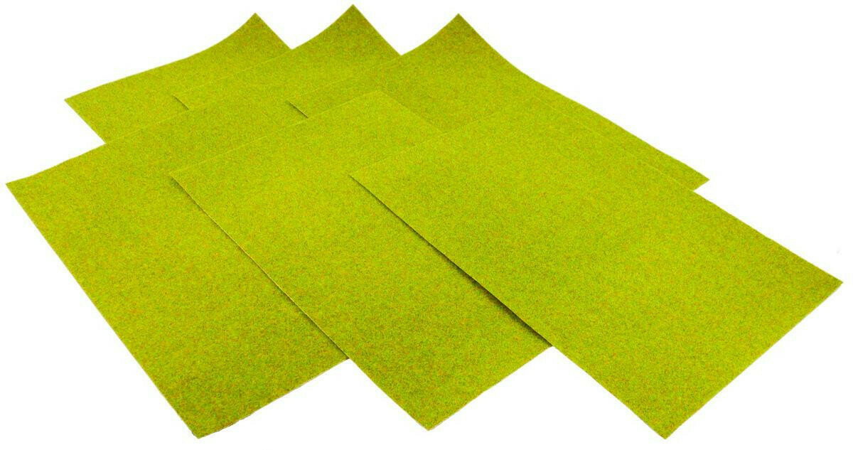 MID GREEN GRASS SHEET LARGE