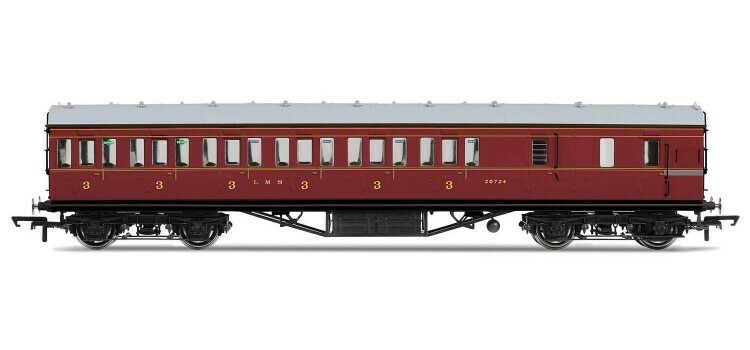 Hornby R4677A LMS Non-Corridor 57ft Third Class Brake Coach